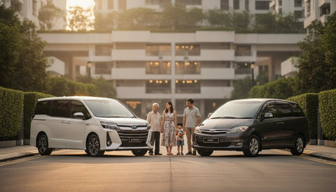 Toyota Voxy vs Toyota Estima: Which Family MPV Reigns Supreme in Singapore?