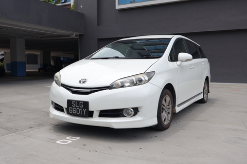 2016 USED TOYOTA WISH 1.8 CVT JTDGG20W80J005497 SLG6601Y