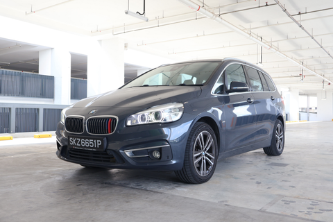 2015 USED BMW 216D GRAN TOURER LED NAV 7 SEATER WBA2E32060P836795 SKZ6651P
