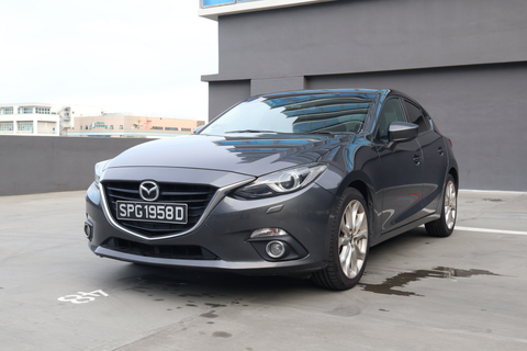 2016 USED MAZDA MAZDA3 HATCHBACK 2.0 SPORTS A/T 2WD S/R JM6BM4478G0339348 SPG1958D