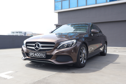 2016 USED MERCEDES BENZ C180 AVANTGARDE (R17 LED) WDD2050402R168066 SPG4001U