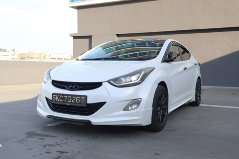 2011 USED HYUNDAI ELANTRA 1.6 AT ABS D/AB 2WD 4DR KMHDH41CMCU246271 SKC7326T