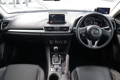 2016 USED MAZDA MAZDA3 HATCHBACK 2.0 SPORTS A/T 2WD S/R JM6BM4478G0339348 SPG1958D
