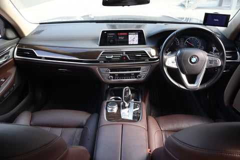 2015 USED BMW 740LI SR LED NAV HUD WBA7E22040G522952 SDA8986A