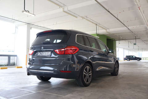 2015 USED BMW 216D GRAN TOURER LED NAV 7 SEATER WBA2E32060P836795 SKZ6651P