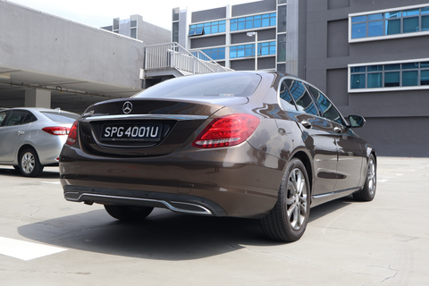 2016 USED MERCEDES BENZ C180 AVANTGARDE (R17 LED) WDD2050402R168066 SPG4001U