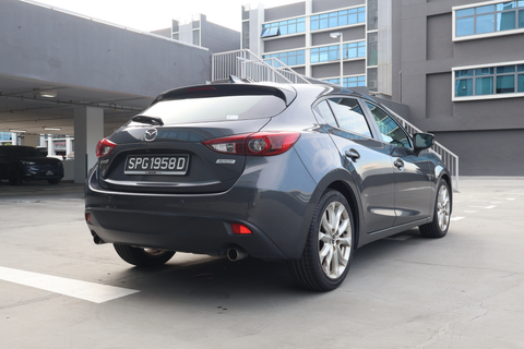 2016 USED MAZDA MAZDA3 HATCHBACK 2.0 SPORTS A/T 2WD S/R JM6BM4478G0339348 SPG1958D