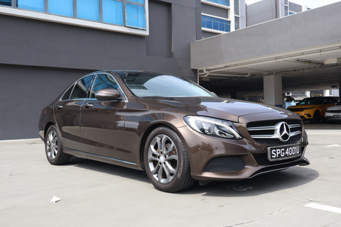 2016 USED MERCEDES BENZ C180 AVANTGARDE (R17 LED) WDD2050402R168066 SPG4001U