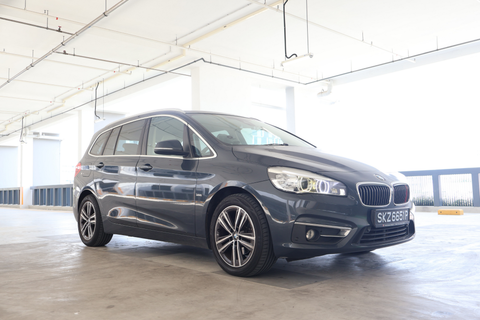 2015 USED BMW 216D GRAN TOURER LED NAV 7 SEATER WBA2E32060P836795 SKZ6651P