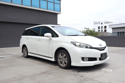 2016 USED TOYOTA WISH 1.8 CVT JTDGG20W80J005497 SLG6601Y