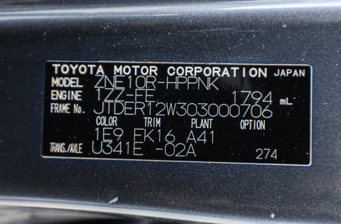 2008 USED TOYOTA WISH 1.8 AUTO JTDER12W303000706 SJK7051E