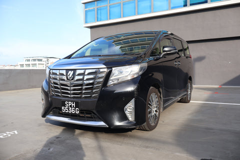 2016 USED TOYOTA ALPHARD 2.5 CVT ELEGANCE S/R JTNGF3DHX08005203 SPH5536G