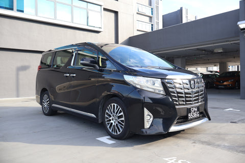 2016 USED TOYOTA ALPHARD 2.5 CVT ELEGANCE S/R JTNGF3DHX08005203 SPH5536G