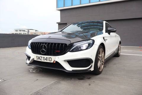 2016 USED MERCEDES BENZ C200 COUPE A/T ABS D/AIRBAG 2WD 2DR WDD2053422F359171 SMZ1141D