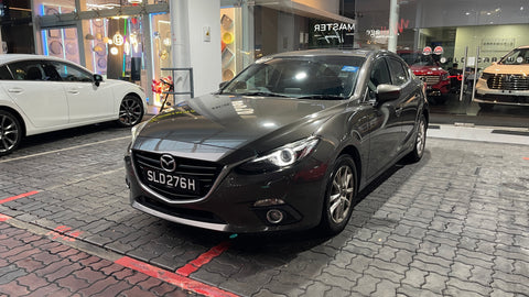 2016 USED MAZDA MAZDA3 4-DOOR SEDAN 1.5L SP.6EAT JM6BM42A8G0338956 SLD276H