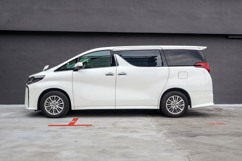 sell used car white Toyota Alphard Hybrid 2022 singapore 