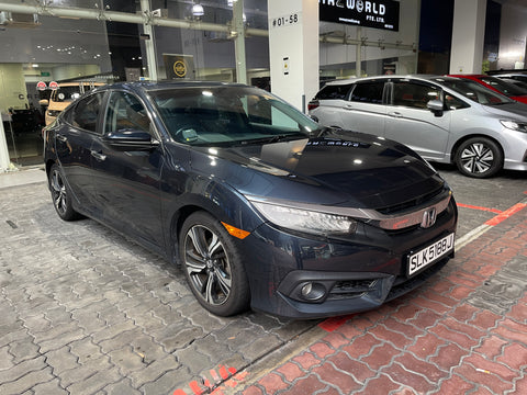 2016 USED HONDA CIVIC 1.5 TURBO VTIS SR MRHFC1660GT000356 SLK5188J
