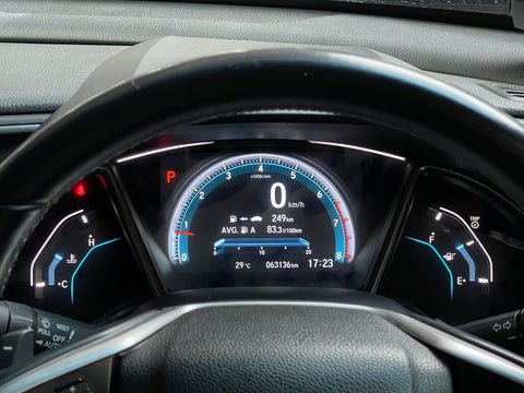 2016 USED HONDA CIVIC 1.5 TURBO VTIS SR MRHFC1660GT000356 SLK5188J