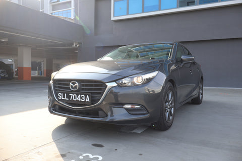2017 USED MAZDA MAZDA3 4-DOOR SEDAN 1.5L SP.6EAT JM6BN22A8H0145204 SLL7043A