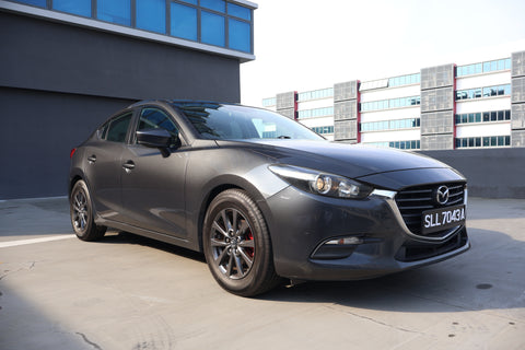2017 USED MAZDA MAZDA3 4-DOOR SEDAN 1.5L SP.6EAT JM6BN22A8H0145204 SLL7043A