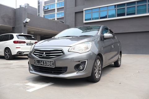 2016 USED MITSUBISHI ATTRAGE 1.2 CVT MMBSTA13AHH003874 SLJ4338E