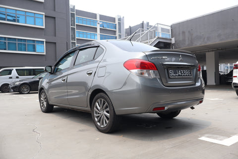2016 USED MITSUBISHI ATTRAGE 1.2 CVT MMBSTA13AHH003874 SLJ4338E