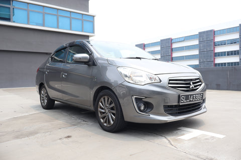 2016 USED MITSUBISHI ATTRAGE 1.2 CVT MMBSTA13AHH003874 SLJ4338E