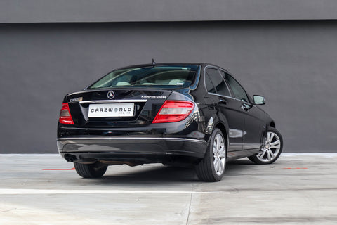 Mercedes-Benz C-Class C180K (COE till 05/2029)
