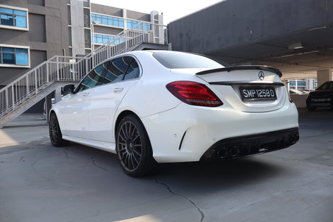 2016 USED MERCEDES BENZ C180 AMG LINE (R18 LED) WDD2050402R203564 SMP1258D