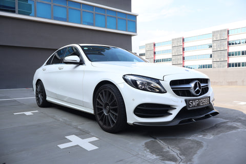 2016 USED MERCEDES BENZ C180 AMG LINE (R18 LED) WDD2050402R203564 SMP1258D