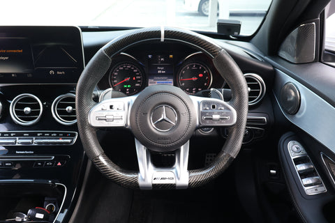 2016 USED MERCEDES BENZ C180 AMG LINE (R18 LED) WDD2050402R203564 SMP1258D
