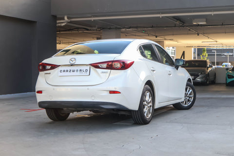 2015 USED MAZDA MAZDA3 4-DOOR SEDAN 1.5L SP.6EAT (DELUXE) JM6BM42A8G0318167 SJK2525M