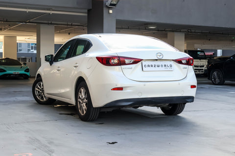 2015 USED MAZDA MAZDA3 4-DOOR SEDAN 1.5L SP.6EAT (DELUXE) JM6BM42A8G0318167 SJK2525M