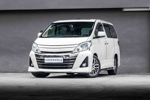 2014 USED TOYOTA ALPHARD 2.4 MOONROOF CVT JTEGD21H708325728 SKN1903J