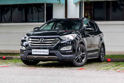 2015 USED HYUNDAI DM SANTA FE 2.4L GDI ABS D/AB SR 4WD 5DR KMHSU81BSFU391743  SKQ4117B