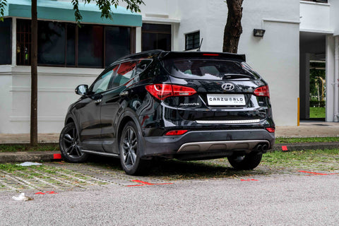 2015 USED HYUNDAI DM SANTA FE 2.4L GDI ABS D/AB SR 4WD 5DR KMHSU81BSFU391743  SKQ4117B