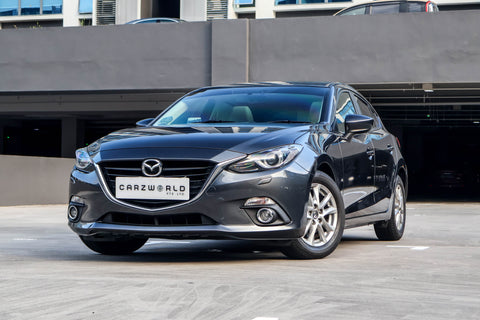 2015 USED MAZDA MAZDA3 5-DOOR HATCHBACK 1.5L SP.6EAT JM6BM44A8G0300559 SKT4758K