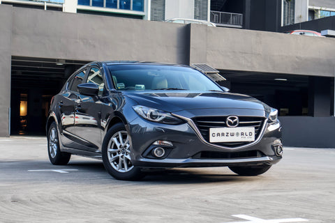 2015 USED MAZDA MAZDA3 5-DOOR HATCHBACK 1.5L SP.6EAT JM6BM44A8G0300559 SKT4758K
