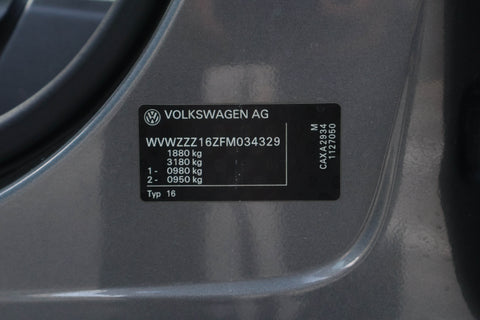 2015 USED VOLKSWAGEN JETTA GP 1.4 TSI 90 A/T CL 1633G5 WVWZZZ16ZFM034329 SKV9884K