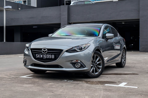 2015 USED MAZDA MAZDA3 4-DOOR SEDAN 1.5L SP.6EAT JM6BM42A8G0320206 SKW1699B