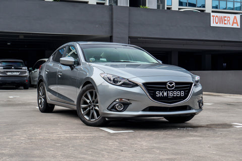 2015 USED MAZDA MAZDA3 4-DOOR SEDAN 1.5L SP.6EAT JM6BM42A8G0320206 SKW1699B