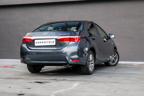 Rear view of used Toyota Corolla Altis 2015 for sale singapore