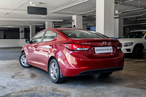 2015 USED HYUNDAI ELANTRA 1.6 AT ABS D/AB 2WD 4DR KMHDH41CMGU643243 SKW195U