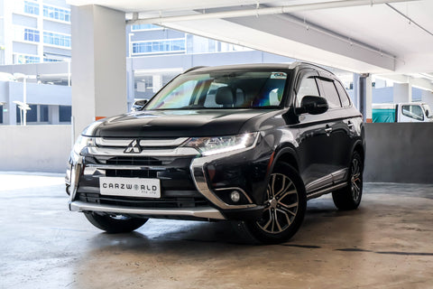 2015 USED MITSUBISHI OUTLANDER 2.4 CVT AWD S/R FACELIFT JMYXTGF3WGZ001188 SPB517B