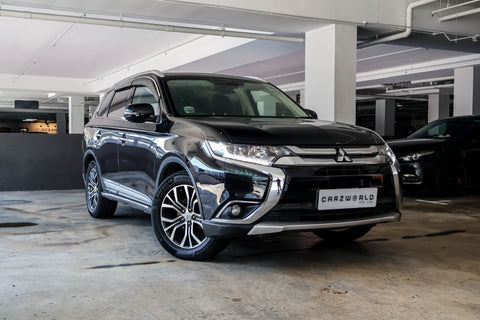 2015 USED MITSUBISHI OUTLANDER 2.4 CVT AWD S/R FACELIFT JMYXTGF3WGZ001188 SPB517B