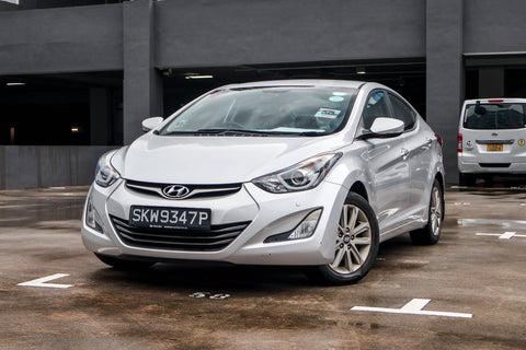 2015 USED HYUNDAI ELANTRA 1.6 AT ABS D/AB 2WD 4DR KMHDH41CMGU655436 SKW9347P