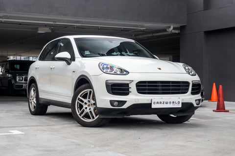used White Porsche Cayenne SUV singapore