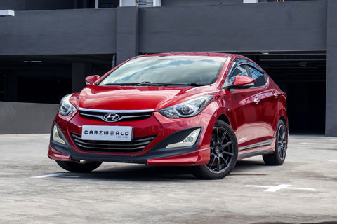 2015 USED HYUNDAI ELANTRA 1.6 AT ABS D/AB 2WD 4DR KMHDH41CMGU655480 SLA834M