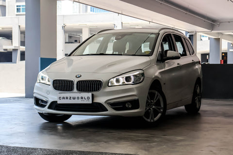 2016 USED BMW 216D GRAN TOURER LED NAV 7 SEATER WBA2E320705B45158 SLD3926X