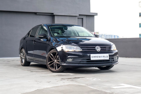 sell used car volkswagen jetta 2015 singapore black